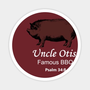 Uncle Otis BBQ Magnet